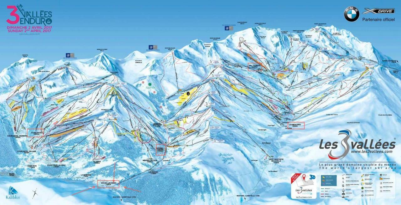 Studio Cosy Le Royal Ski 3 Vallees บรีดเดอ-เล-แบ็ง ภายนอก รูปภาพ